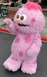 ラブリーセサミ ストリート キャラクター ピンク ただのディズニー画像